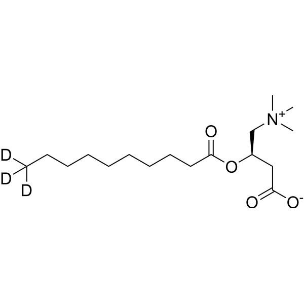Decanoyl-L-carnitine-d3 1297655-08-3